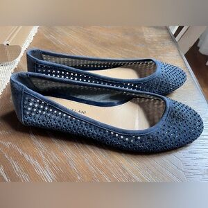 Navy Blue Women's Ballet Flats